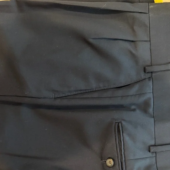 Lauren Ralph Lauren Men's Classic Black Dress Pants - Picture 3 of 5